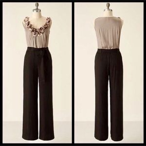 Anthropologie Sine Bow Bound Jumpsuit
